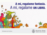 El Ministerio de Cultura de la Ciudad de Buenos Aires lanza la campaña ''A mí regalame un libro''