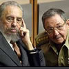 Fidel y Raúl Castro