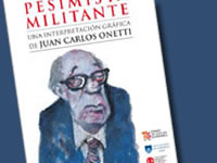 El dibujante Sabat le rinde su homenaje a Onetti 