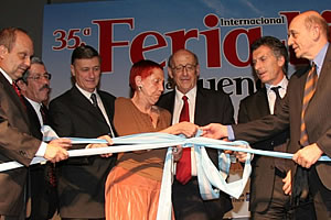 Se inauguró oficialmente la 35 Feria Internacional del Libro de Buenos Aires