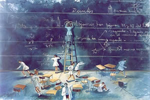 Monta pintor argentino Claudio Gallina ''El teatro de la Memoria''