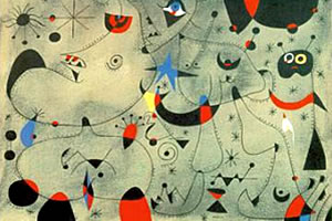Exposición del español Miró en Buenos Aires  