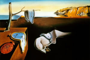 Se exhibe por primera vez en España La Persistencia de la memoria, de Salvador Dalí